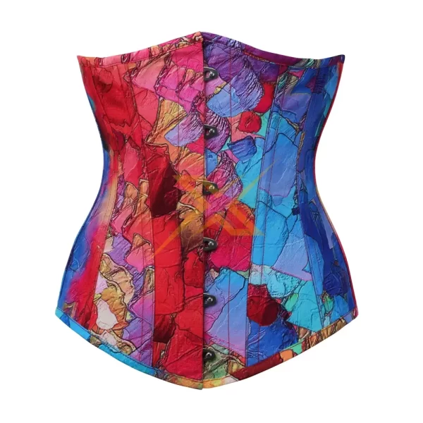 Printed Under Bust Corsets 1