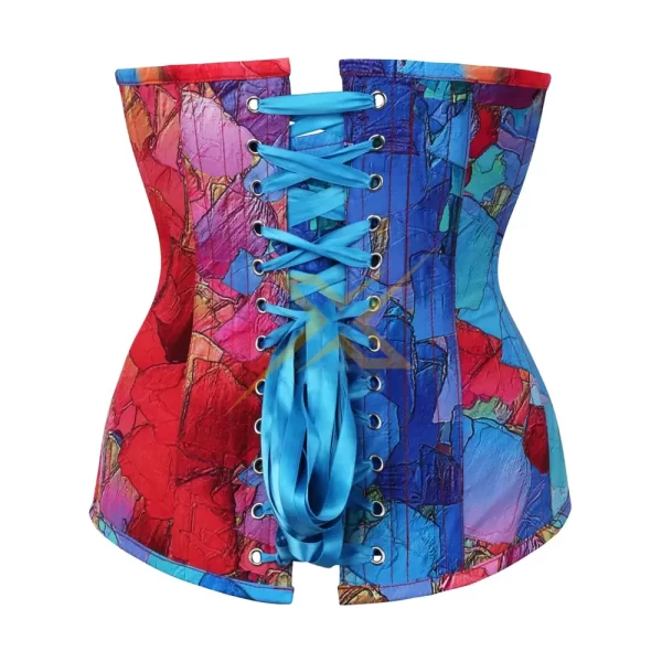 Printed Under Bust Corsets 2