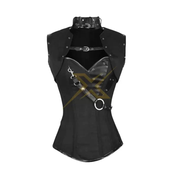 Genuine Steampunk Heavy Duty Steel Boned Cotton Corset 1