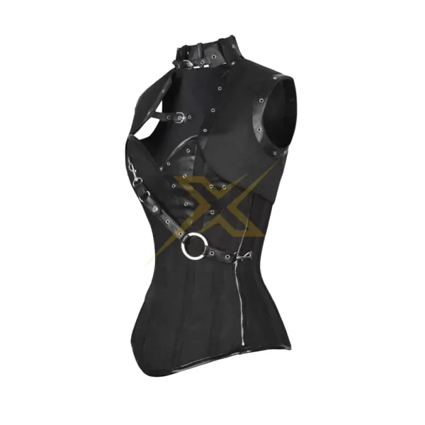 Genuine Steampunk Heavy Duty Steel Boned Cotton Corset 3