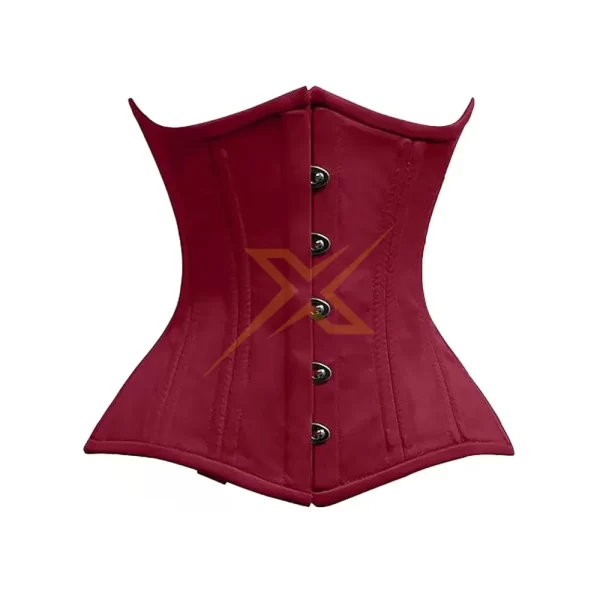 Heavy duty cotton underbust Cotton Corset with 26 steel bones 1