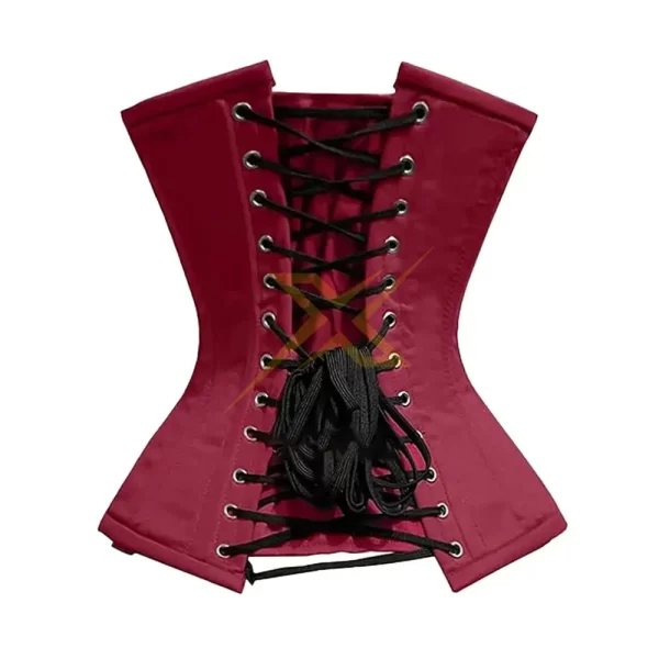 Heavy duty cotton underbust Cotton Corset with 26 steel bones 2