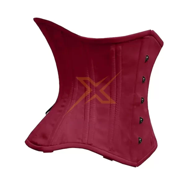 Heavy duty cotton underbust Cotton Corset with 26 steel bones 3