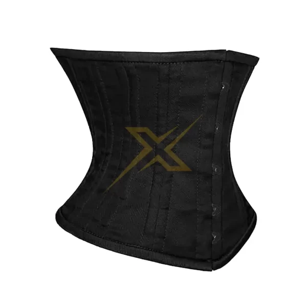 Tight Shaper Front Buckle Closure Steel Boned Heavy Duty Cotton Corset 2