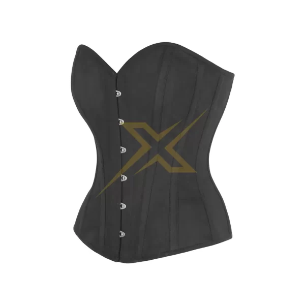 Womens Steampunk Heavy Duty Steel Boned Cotton Corset 2