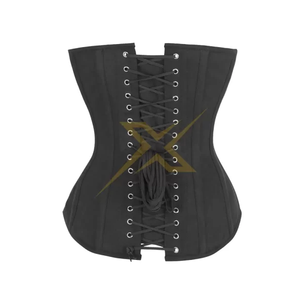 Womens Steampunk Heavy Duty Steel Boned Cotton Corset 3
