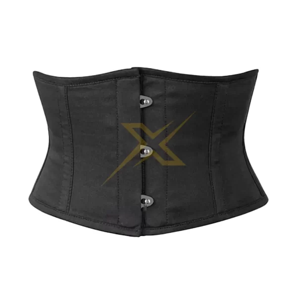 Womes Heavy Duty Busk Closure Waist Training Cotton Corset 3