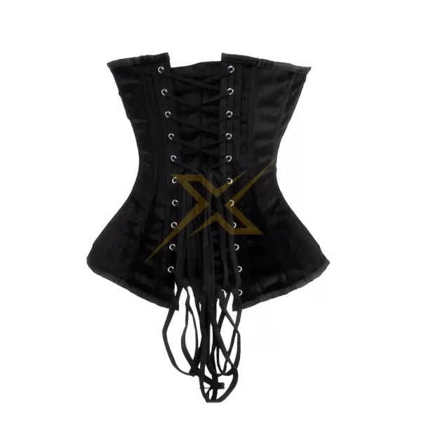 Genuine Velvet Sexy Dress Corset Gothic Steampunk Genuine Steel Boned Customized High Quality Overbust Waist Bustier Top 2