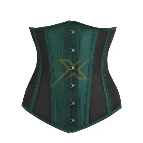 High Quality Factory Price Vintage Under Bust Genuine Satin fabric Material Womens Fashion Wears High quality Corset 1