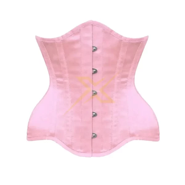 Over Bust Corset 26 Heavy duty Steel Boned Corset Top Women Genuine Satin top Corset 1