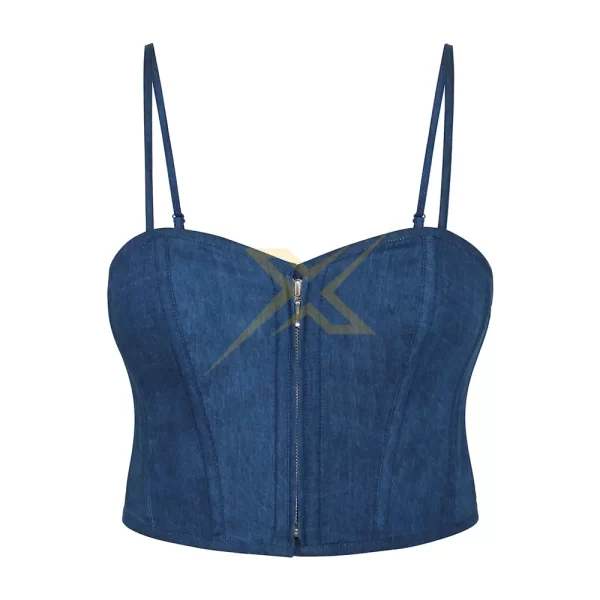Womens Genuine Cropped BRA Corset 2
