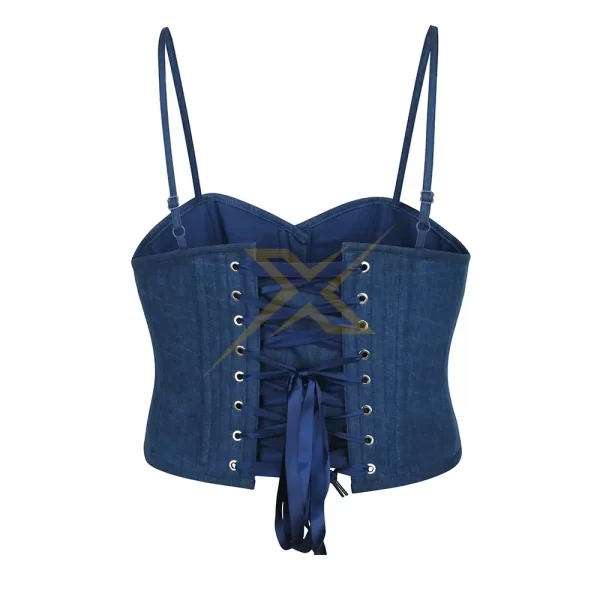 Womens Genuine Cropped BRA Corset 3