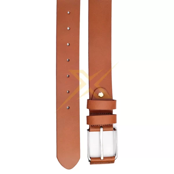 Classic Mens Faux Leather Belts Casual Waist Belt Strap 2