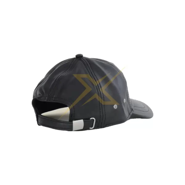 Mens Genuine Leather Baseball Cap 2