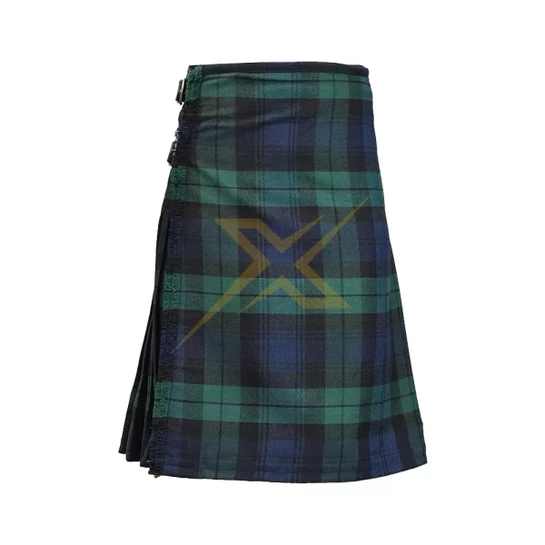 Mens Pure Tartan Kilt 8 Yard Traditional Kilt 3