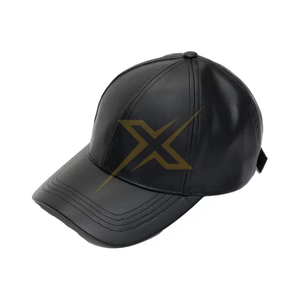 Women Genuine Sheep Adjustable Leather Cap 1