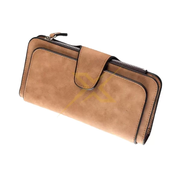 Women PU Leather Long Wallet for Cards Currency 2