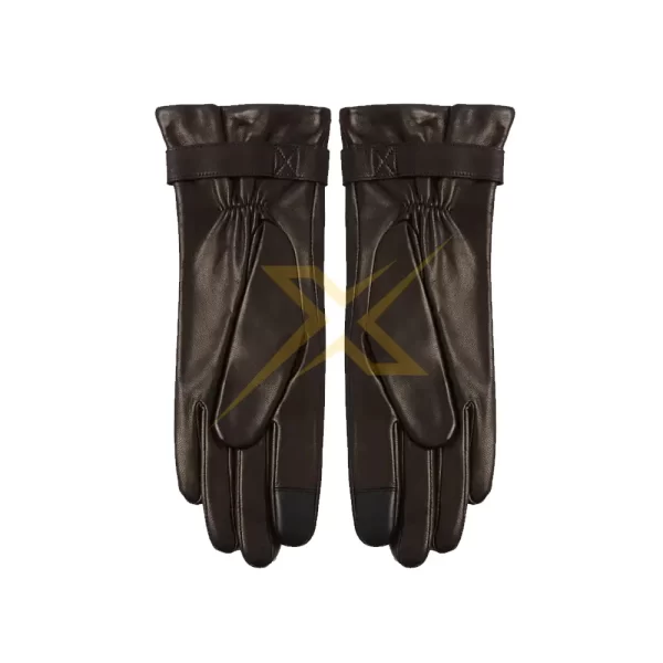 Womens Genuine Soft Leather Gloves 2