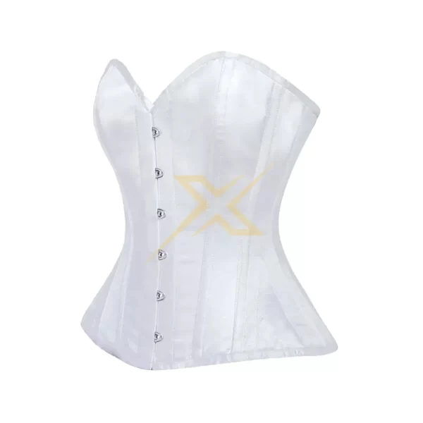 Genuine Satin Heavy Duty Under Bust Corset 2