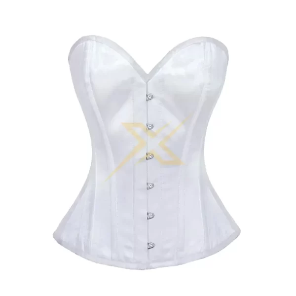 Genuine Satin Heavy Duty Under Bust Corset 3