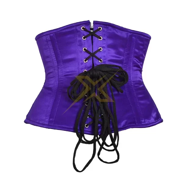 Genuine Satin Steel Boned Corset 1